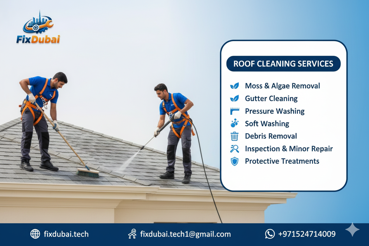 Roof Cleaning Dubai